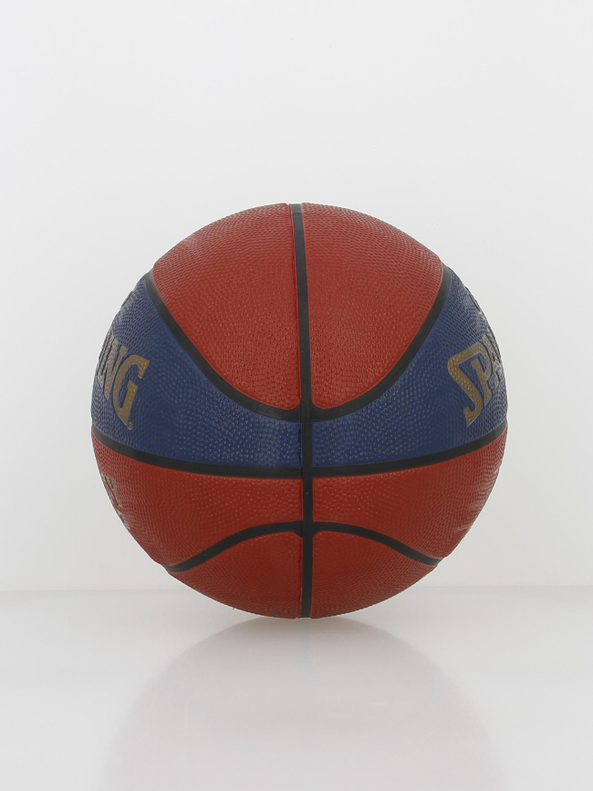 Ballon de basket lnb 2022 bleu orange - Spalding