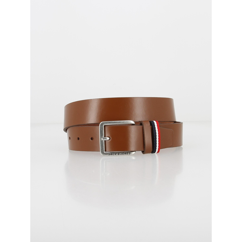 Ceinture cuir jecespo marron homme - Jack & Jones