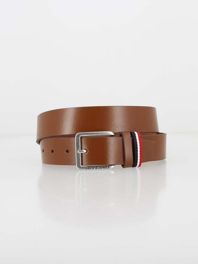 Ceinture cuir jecespo marron homme - Jack & Jones