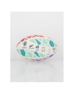 Ballon de rugby rwc 2023 emblem blanc - Gilbert