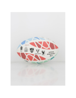 Ballon de rugby rwc 2023 emblem blanc - Gilbert