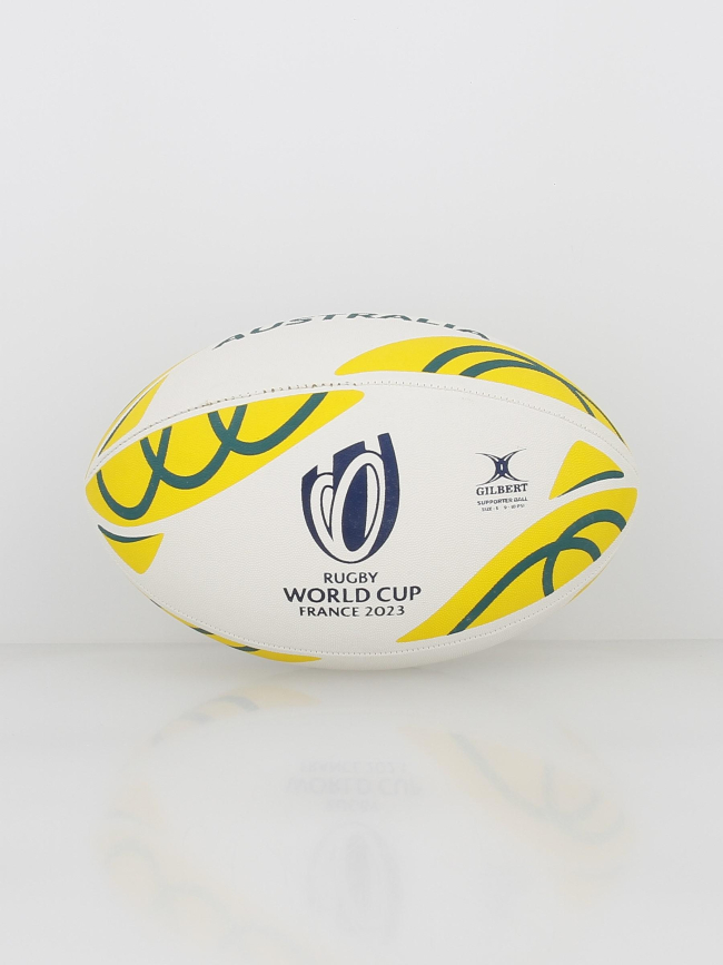 Ballon de rugby supporter rwc 2023 australie jaune - Gilbert