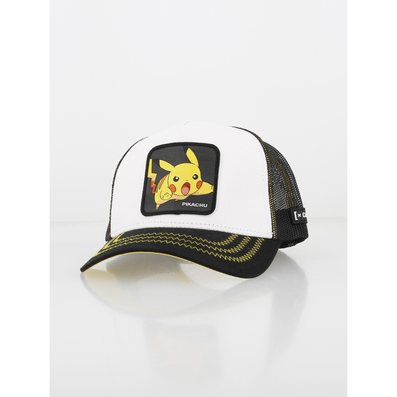 Casquette pokemon pikachu blanc - Capslab