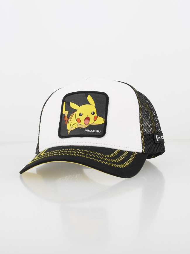 Casquette pokemon pikachu blanc - Capslab