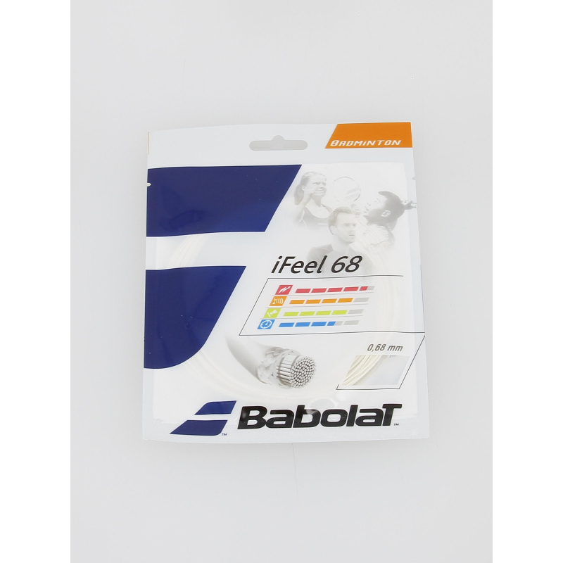 Cordage de badminton IFeel 68 10.2m blanc - Babolat