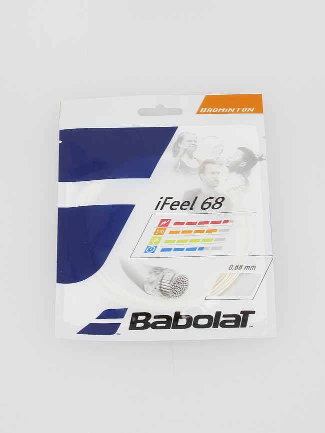 Cordage de badminton IFeel 68 10.2m blanc - Babolat