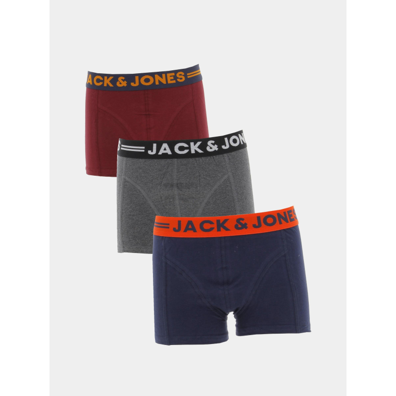 Pack de 3 boxers multicolore garçon - Jack & Jones