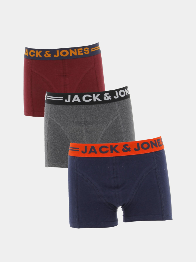 Pack de 3 boxers multicolore garçon - Jack & Jones