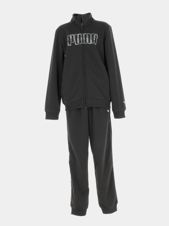 Ensemble de survêtement polysuit noir garçon - Puma