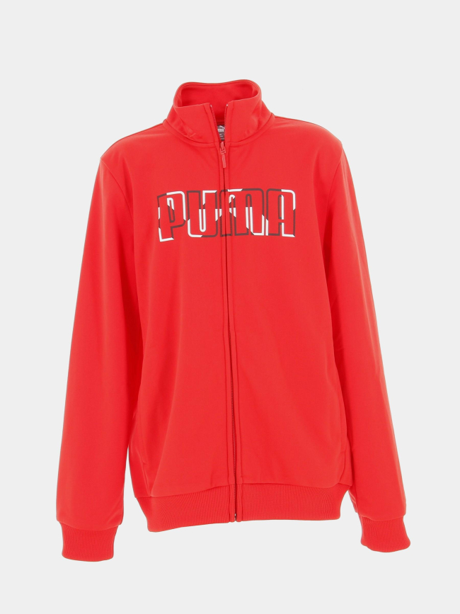 Ensemble de survêtement polysuit rouge garçon - Puma