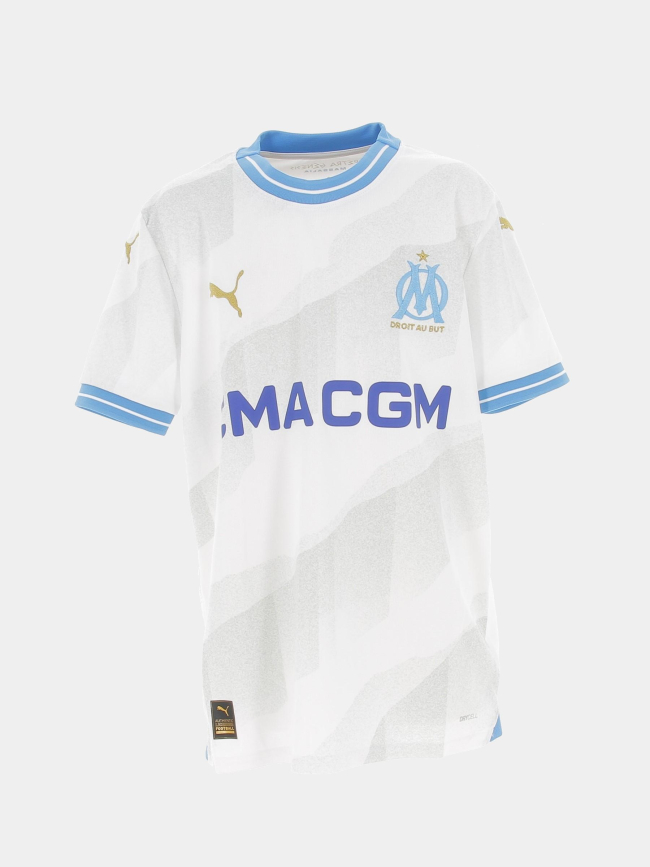 Maillot de football OM domicile blanc enfant - Puma