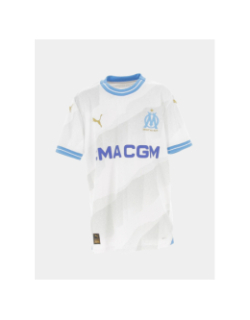 Maillot de football OM domicile blanc enfant - Puma