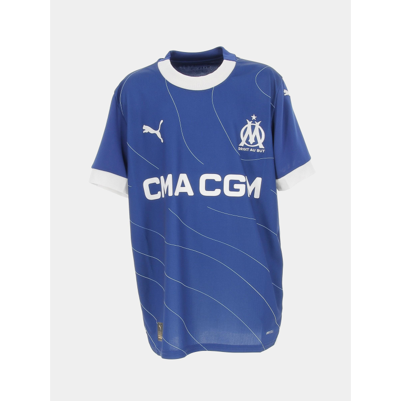 Maillot de football OM extérieur bleu enfant - Puma