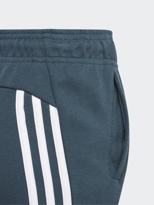 Jogging slim fit bleu fille - Adidas