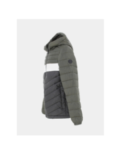 Doudoune hero puffer noir kaki garçon - Jack & Jones