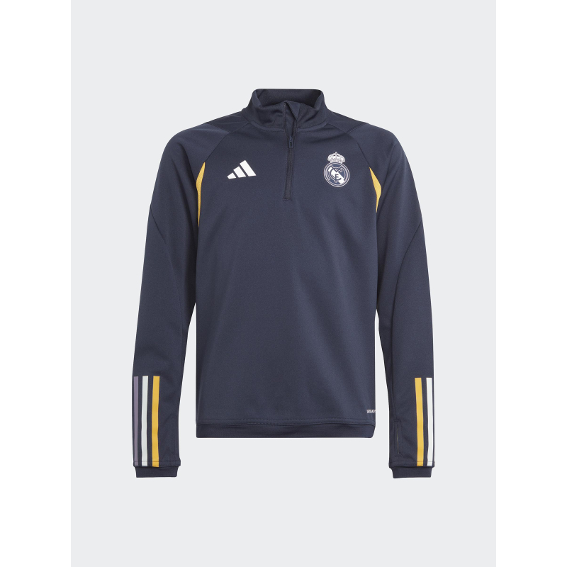 Sweat de football real madrid training bleu enfant - Adidas