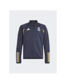 Sweat de football real madrid training bleu enfant - Adidas