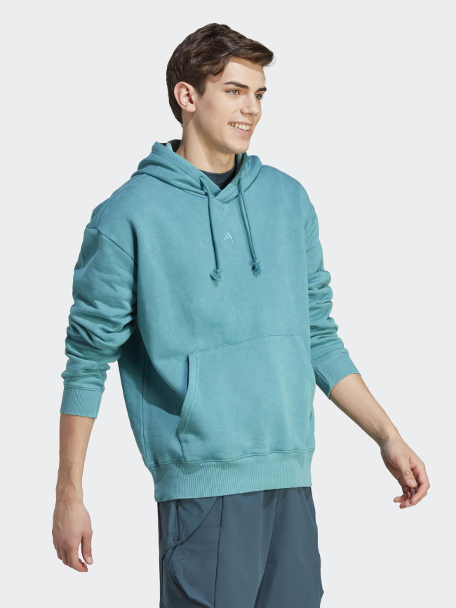 Sweat à capuche all szn bleu homme - Adidas