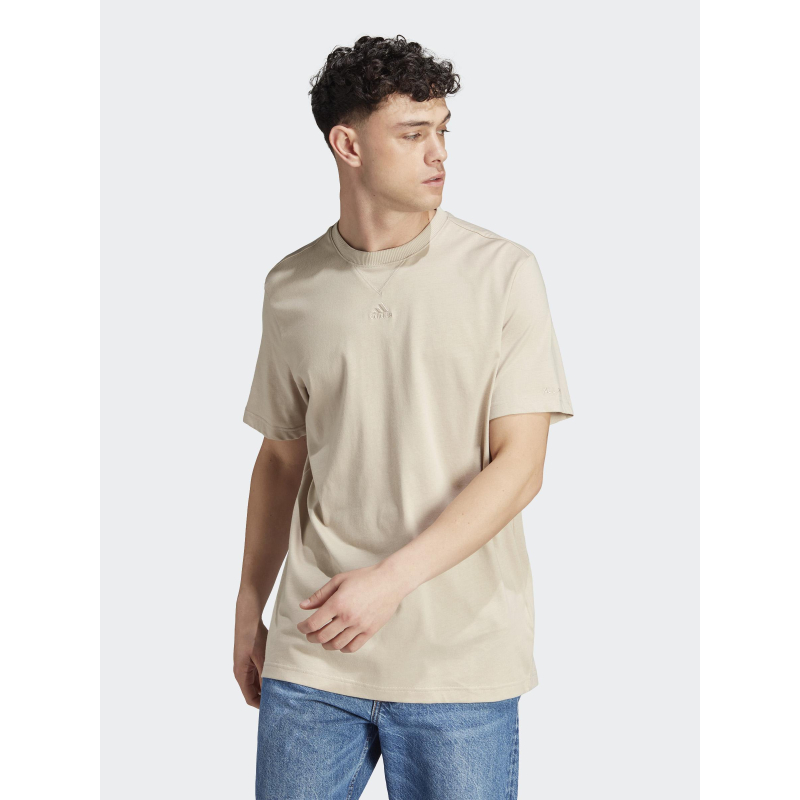 T-shirt uni all szn beige homme - Adidas