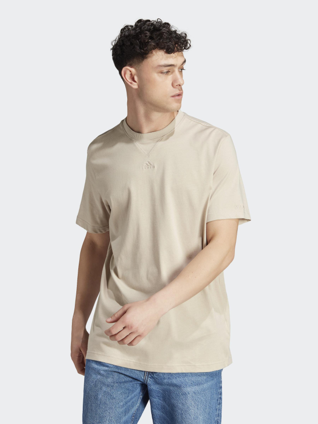 T-shirt uni all szn beige homme - Adidas