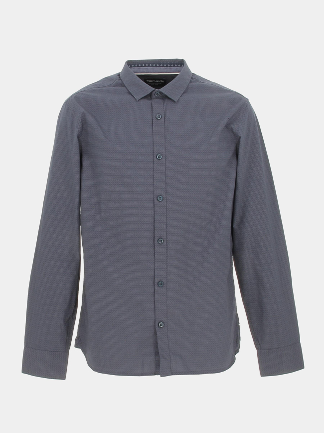 Chemise carton bleu marine homme - Teddy Smith