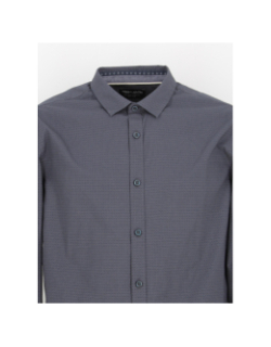 Chemise carton bleu marine homme - Teddy Smith