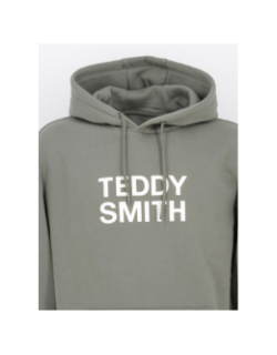 Sweat à capuche siclass kaki homme - Teddy Smith