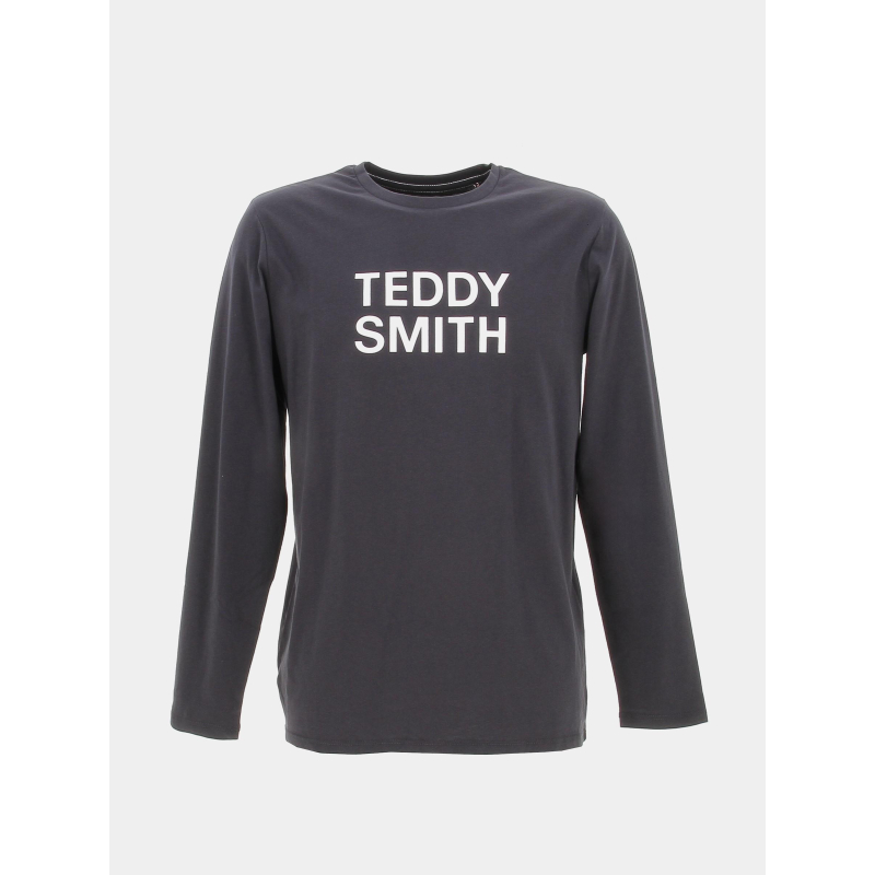 T-shirt manches longues ticlass bleu homme - Teddy Smith