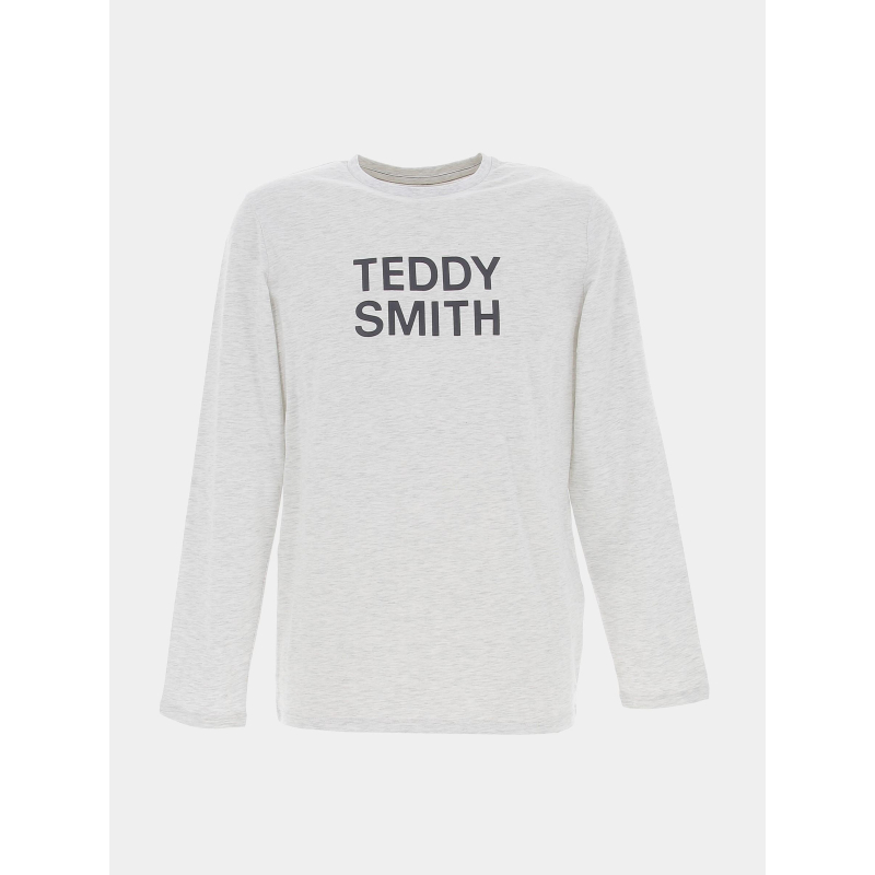 T-shirt manches longues ticlass gris homme - Teddy Smith