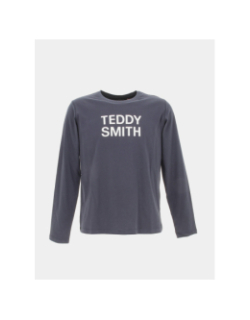 T-shirt manche longue ticlass bleu garçon - Teddy Smith