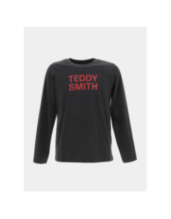 T-shirt manche longue ticlass noir garçon - Teddy Smith