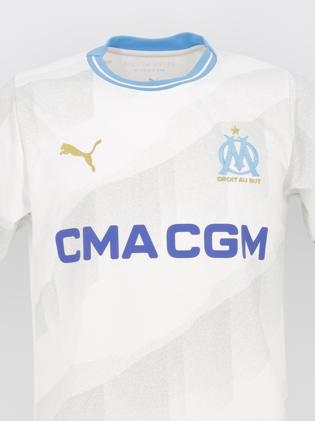 Maillot de football OM domicile blanc homme - Puma