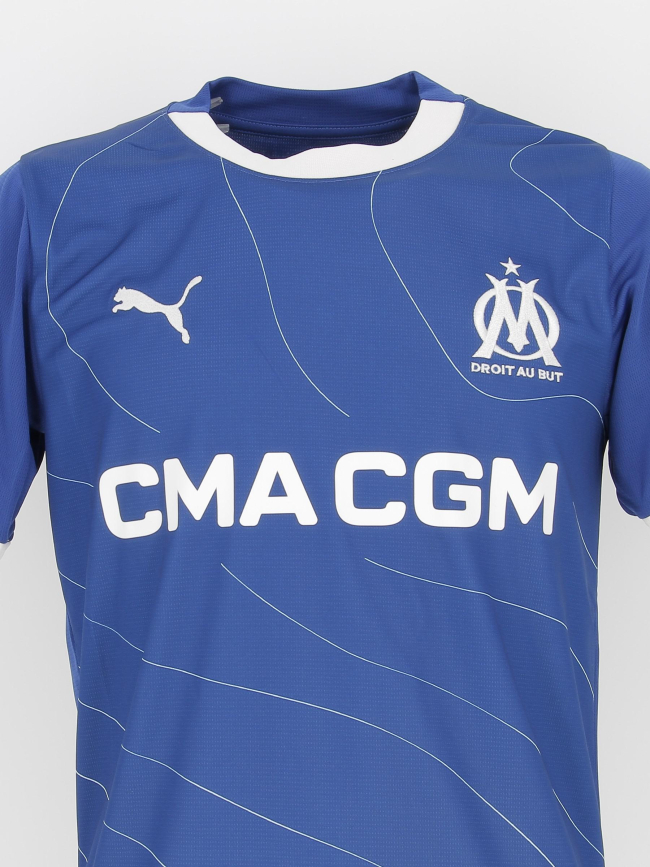 Maillot de football OM extérieur bleu homme - Puma