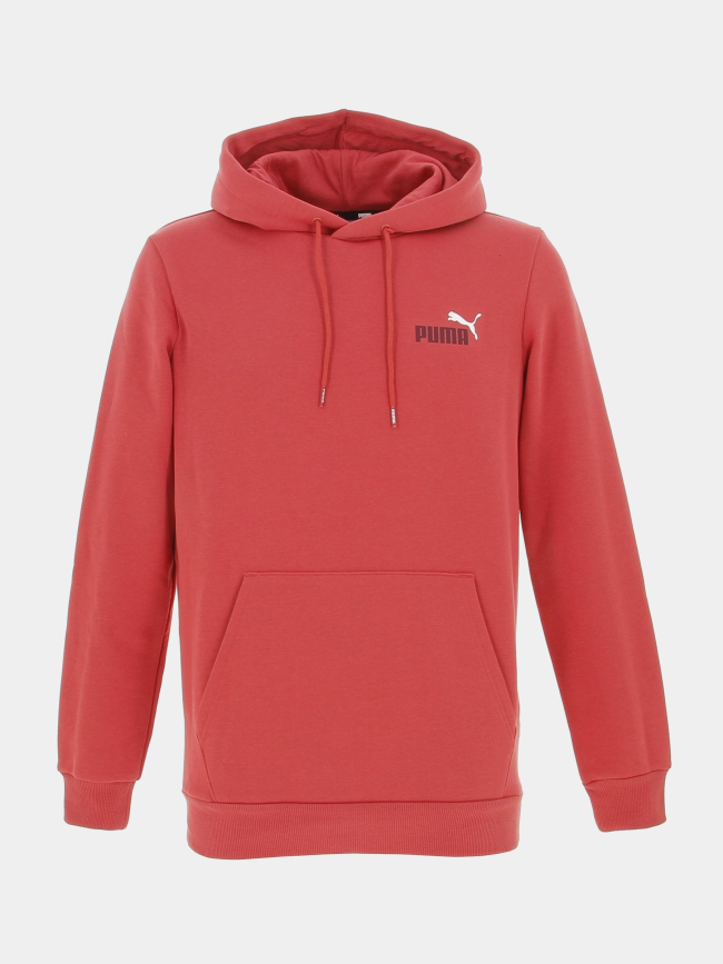 Sweat à capuche essential rouge homme - Puma