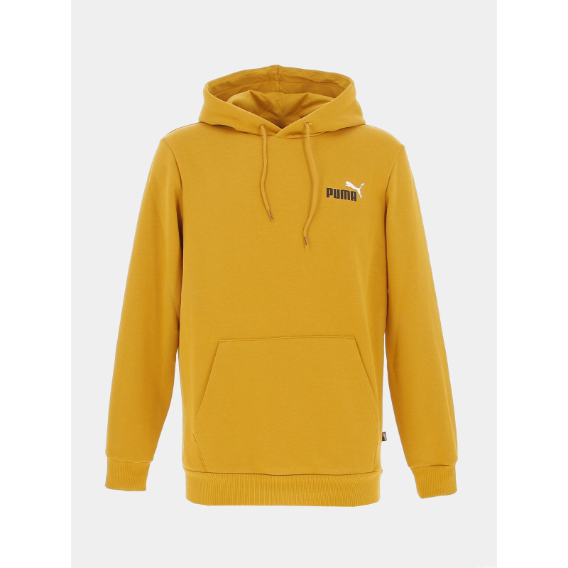 Sweat à capuche essential jaune homme - Puma