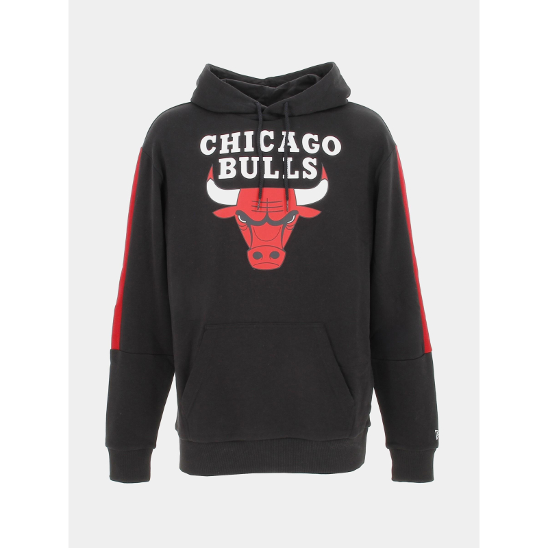 Sweat à capuche nba chicago bulls noir homme - New Era