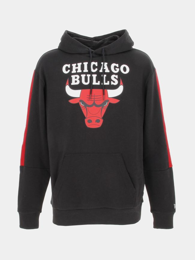 Sweat à capuche nba chicago bulls noir homme - New Era