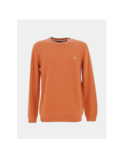 Pull essentiel logo brodé orange homme - Oxbow