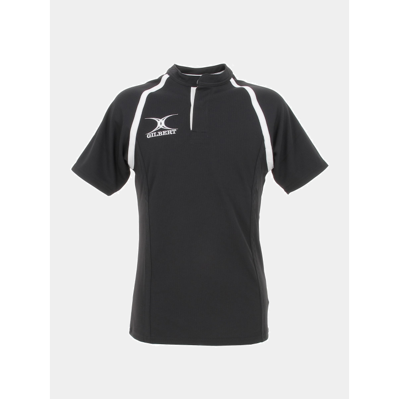 Polo de rugby Xact II noir homme - Gilbert