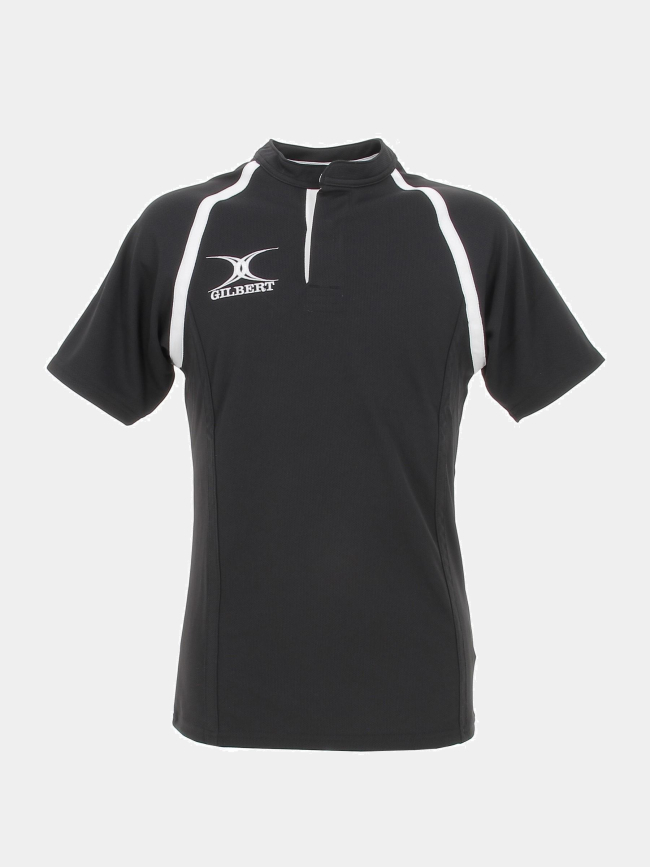 Polo de rugby Xact II noir homme - Gilbert