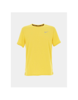 T-shirt de running miler jaune homme - Nike