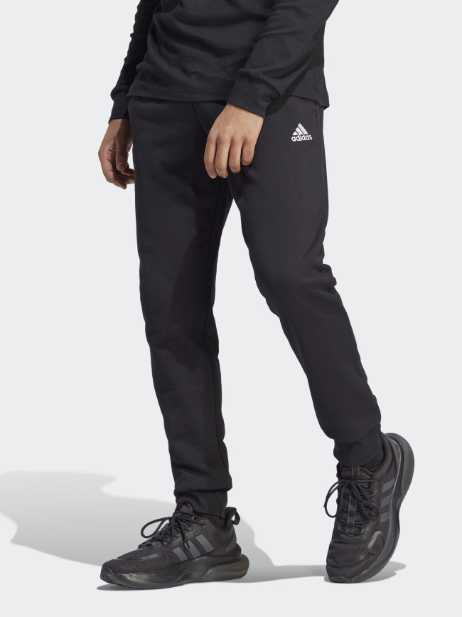 Jogging logo brodé noir homme - Adidas