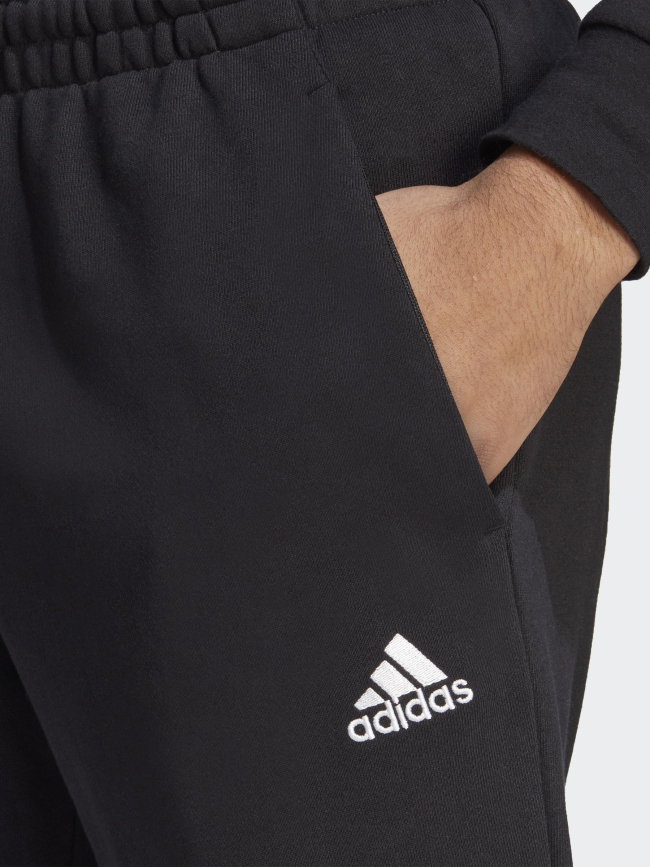 Jogging logo brodé noir homme - Adidas