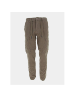 Pantalon cargo pikers kaki homme - Teddy Smith