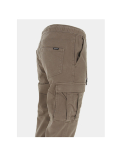 Pantalon cargo pikers kaki homme - Teddy Smith