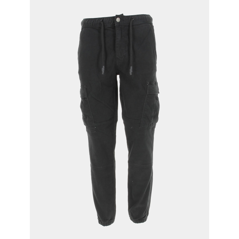 Pantalon cargo pikers noir homme - Teddy Smith