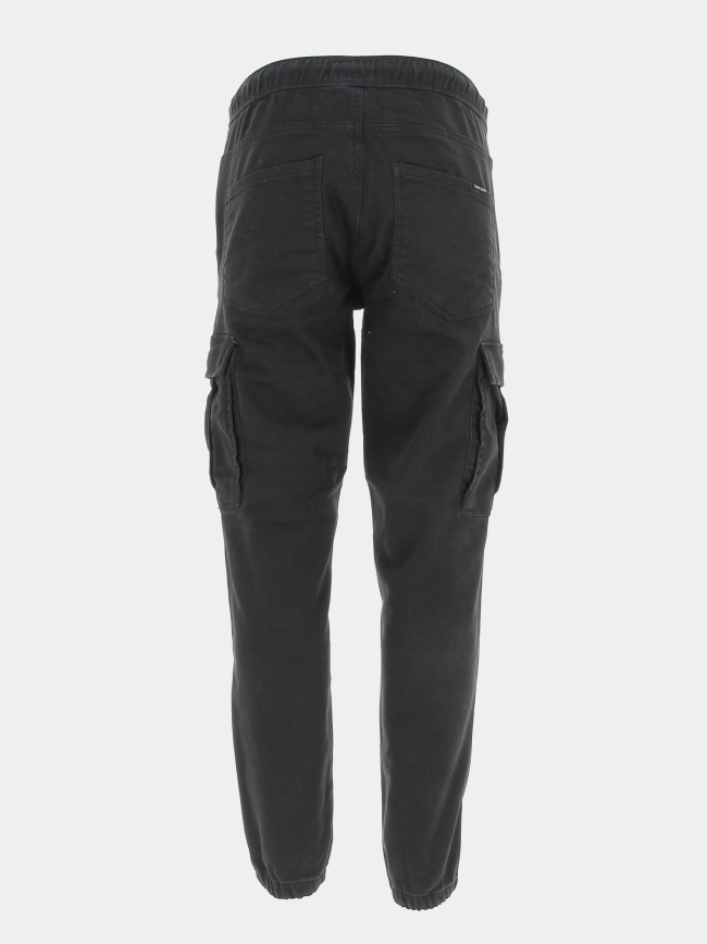 Pantalon cargo pikers noir homme - Teddy Smith