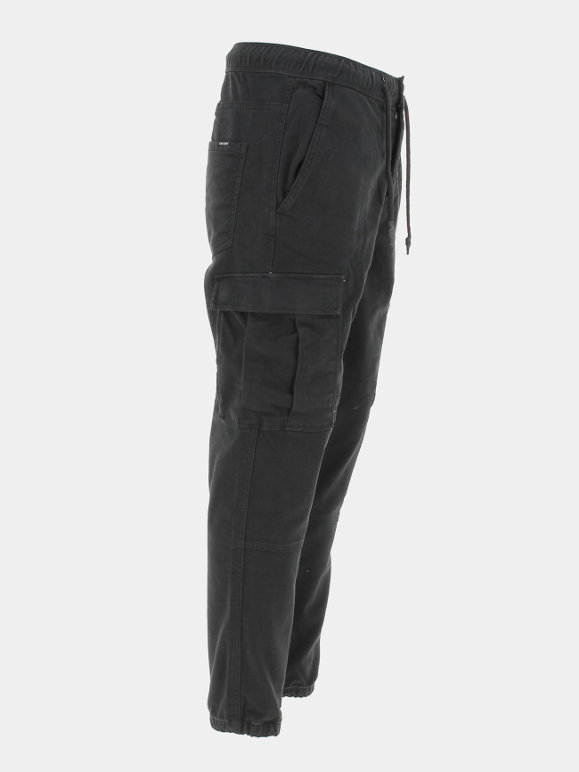 Pantalon cargo pikers noir homme - Teddy Smith