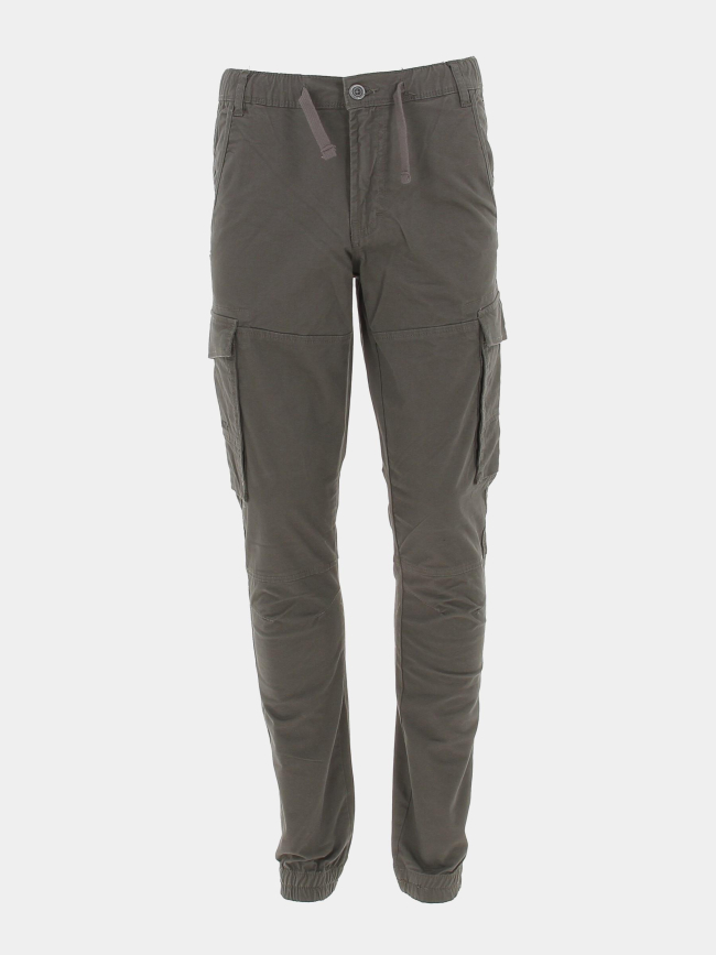 Pantalon cargo murray kaki garçon - Teddy Smith