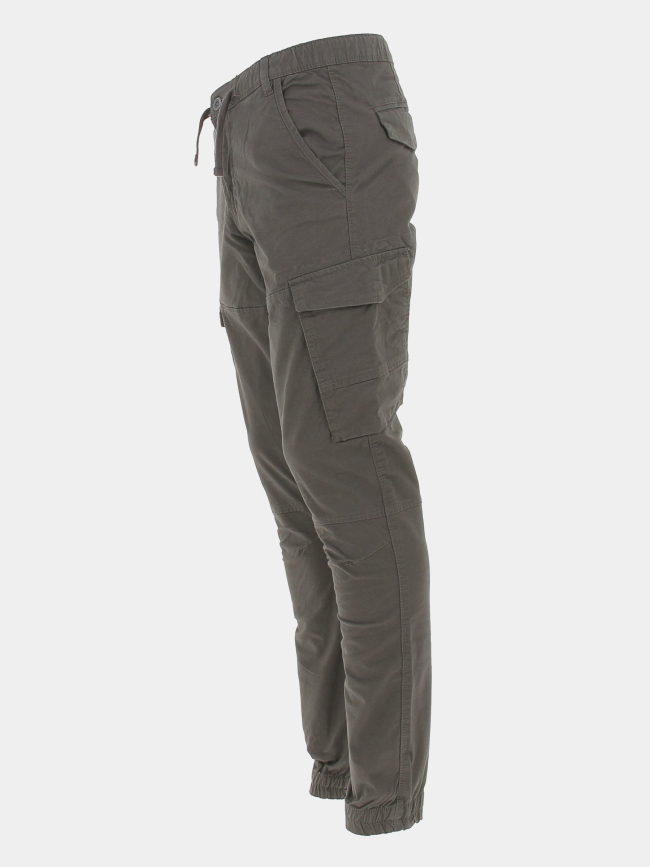 Pantalon cargo murray kaki garçon - Teddy Smith